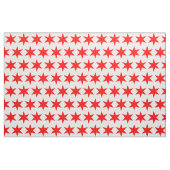 Chicagoer Flagge 6-Punkte-Star Stoff (Yard (91,4 cm))