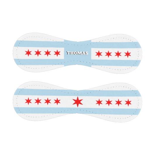 Chicagoer Flagge, Illinois, Monogram, Baseball Bal (Paneele)