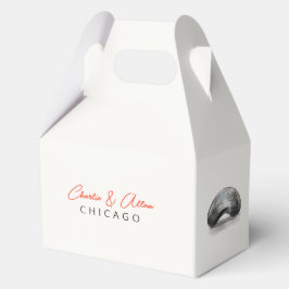 Chicagoer Hochzeit Geschenkschachtel