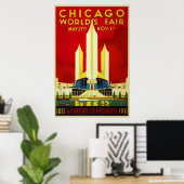 Chicagoer Messe - ein Jahrhundert Fortschritt-Expo Poster (Heimbüro)