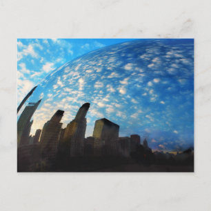 Chicagoer Reflexion, Postkarte