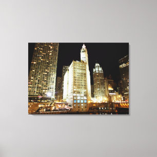 Chicagoer Sehenswürdigkeit Leinwanddruck