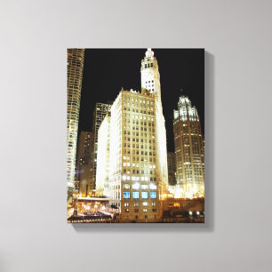 Chicagoer Sehenswürdigkeit Leinwanddruck