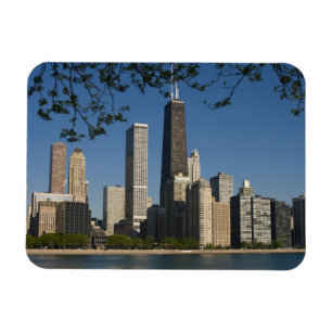 Chicagoer Skyline und Lake Michigan, Lake Shore Magnet