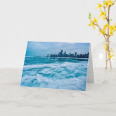 Chicagoer Strand Karte (Gelbe Blume)