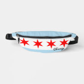 Chicagoer Tasche, Patrioer, Chicagoer Flagge Bauchtasche (Vorderseite)