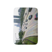 Chicagoer Verkehr in Sandstone Badematte (Vorderseite Vertikal)