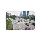 Chicagoer Verkehr in Sandstone Badematte (Vorderseite)