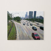 Chicagoer Verkehr in Sandstone Puzzle (Horizontal)