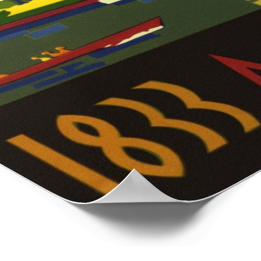 Chicagoer Weltmesse Poster (Ecke)