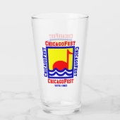 ChicagoFest, Chicago IL (1978-1983) Glas (Rückseite)