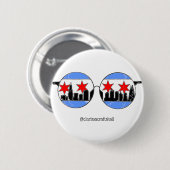 chicaGOggles Button (Vorne & Hinten)