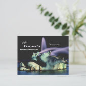 Chicagos Buckingham-Brunnen Postkarte (Stehend Vorderseite)