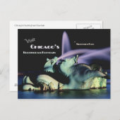 Chicagos Buckingham-Brunnen Postkarte (Vorne/Hinten)