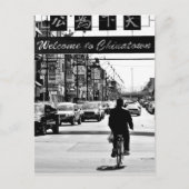Chicagos Chinatown Postkarte (Vorderseite)
