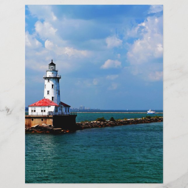 Chicagos Leuchtturm (Vorderseite)