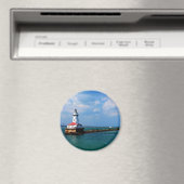 Chicagos Leuchtturm Magnet (In Situ (Geschirrspüler))