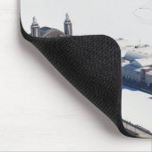 Chicagos Marineinfanterie im Winter Mousepad (Ecke)