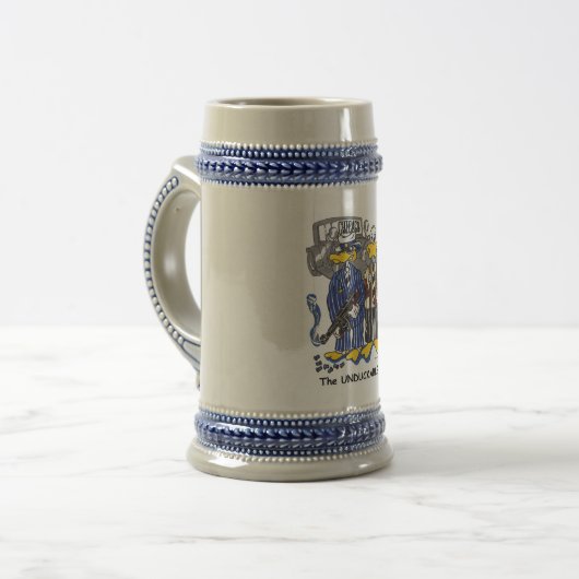 Chicagos Unberührbare Bierglas (Vorderseite Links)