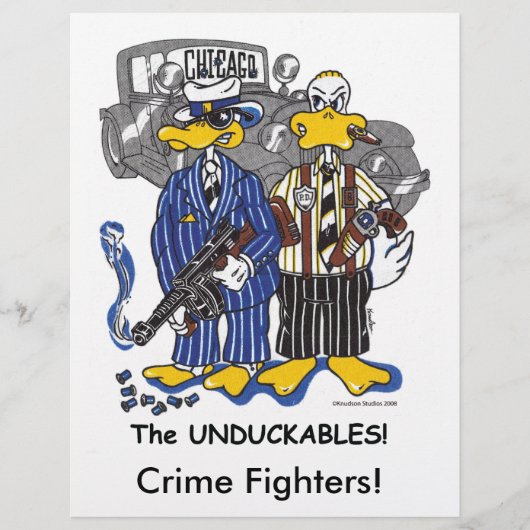Chicagos Unberührbare Flyer (Vorne)