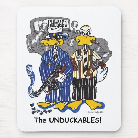 Chicagos Unberührbare Mousepad (Vorne)