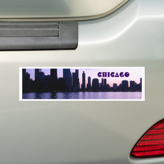Chicagoskyline-Autoaufkleber Autoaufkleber (Auf Auto)