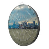 Chicagoskyline. Dartscheibe (Vorderseite rechts)