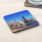 ChicagoSkyline. Getränkeuntersetzer (Linke Seite)
