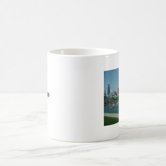Chicagoskyline-Tasse Kaffeetasse (Mittel)