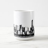 Chicagoskyline-Tasse Kaffeetasse (Mittel)
