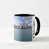 Chicagoskyline-Tasse Tasse (VorderseiteRechts)
