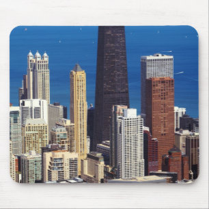 ChicagoSkyline und -Sehenswürdigkeiten Mousepad