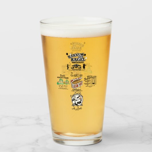 ChicagoTopic Design 5 Restaurants Glas (Vorne (Gefüllt))