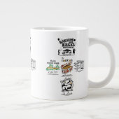 ChicagoTopic Design 5 Restaurants Jumbo-Tasse (Rechts)