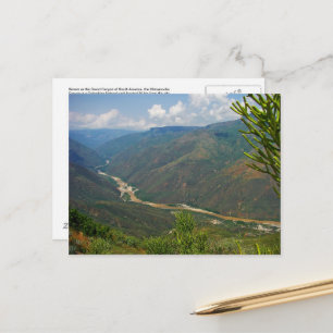 Chicamocha Canyon Postcard Postkarte
