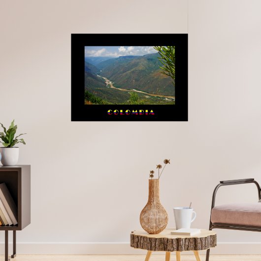 Chicamocha Colombia Poster (Wohnzimmer 3)