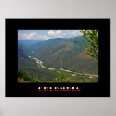 Chicamocha Colombia Poster (Vorne)