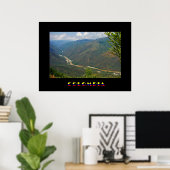Chicamocha Colombia Poster (Heimbüro)