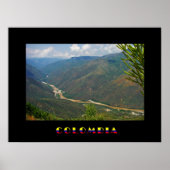 Chicamocha Kolumbien Poster (Vorne)