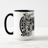 Chicana Bandana Kaffee Tasse (Links)