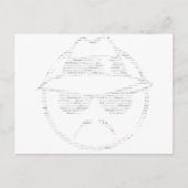 Chicana fährt Low-Text-Low-Text-Fahrer Postkarte (Vorderseite)