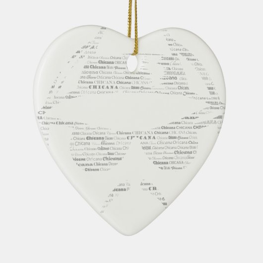 Chicana fährt Low-Text-Tiefläufer Keramikornament (Rechts)