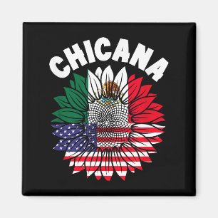 Chicana-Mexikanische Pride-Flagge Mexikanische Wur Magnet