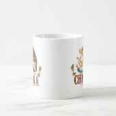 Chicana Mexiko Wappen Kaffeetasse (Mittel)