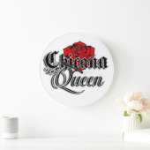 Chicana Queen Wall Uhr (Zuhause)