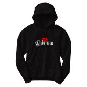 Chicana Rote Rose Hoodie