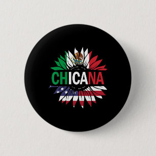 Chicana-Shirt Männer Frauen Kinder Mädchen Jungen Button