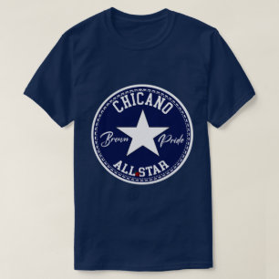 Chicano Alles-Shirt-Shirt "Brown Pride" T-Shirt