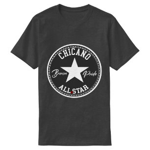 Chicano Alles-Shirt-Shirt "Brown Pride" T-Shirt
