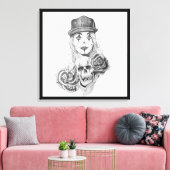 Chicano Art Leinwand Art Collection (Insitu (Wohnzimmer))